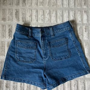 Madewell denim jean shorts size 27
